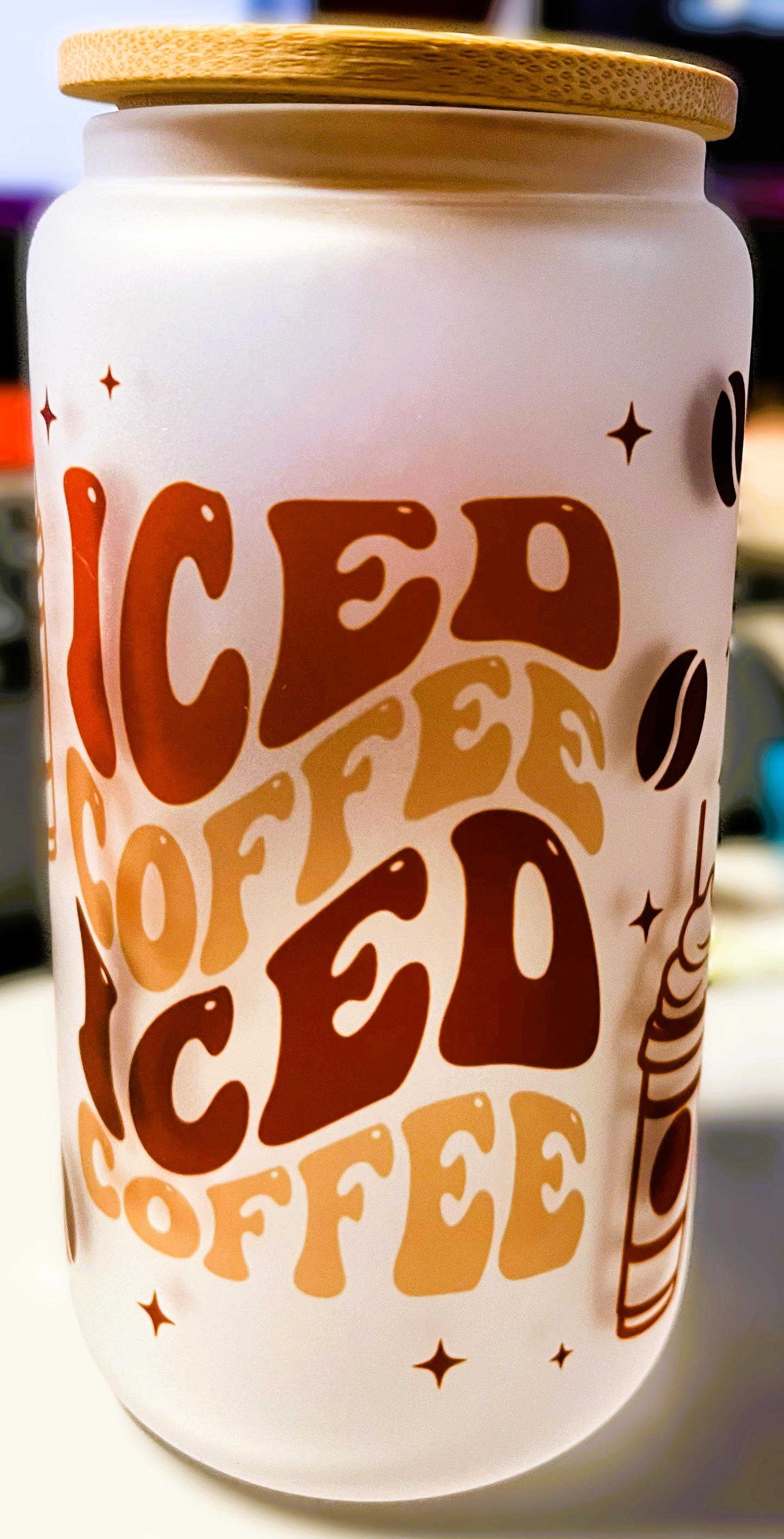 Customized 16oz Glass Tumbler