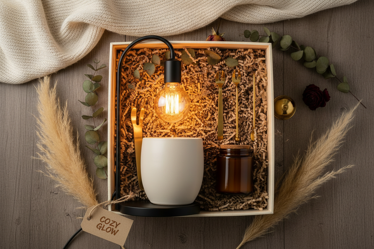 Cozy Candle Kit with Wick Trimmer & Snuffer