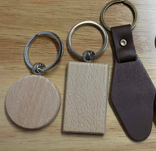 Keychains - Custom Engraved or UV Printed