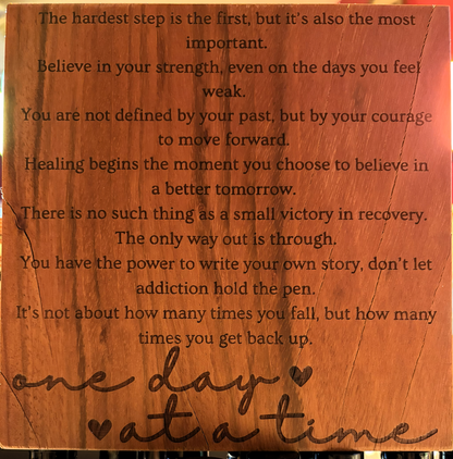 Recovery- Customizable items